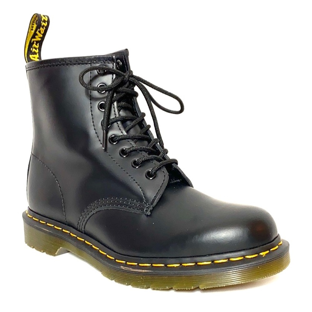 Dr Martens 1460 Smooth Black Leather Combat Boot 8